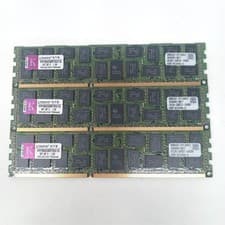 12GB Kit (4GBx3) PC3-8500 DDR3-1066MHz Server RAM KVR1066D3Q8R7SK3/12G Kingston
