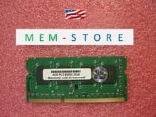 4GB DDR3-1066MHz SODIMM CT51264BC1067 Compatible Replacement Laptop Memory