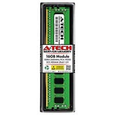 16GB DDR4 PC4-19200 ECC RDIMM Replacement for Kingston KSM24RD8/16MAI Memory RAM