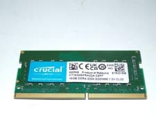 Crucial 16GB DDR4-3200 PC4-25600 SO-DIMM Laptop RAM CT16G4SFRA32A.C8FF (V6653)