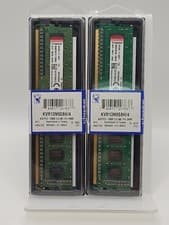8GB 2x4GB PC3-10600 Kingston KVR13N9S8H/4 DDR3-1333 Desktop Ram Memory Kit DIMM