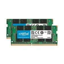 Crucial 32GB Kit (16GBx2), 260-pin SODIMM, DDR4 Multicolor