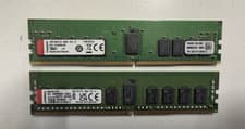 Kingston 2X 16GB (TOTAL 32GB) Memory KSM26RS4/16MEI DDR4 2666MHz RDIMM RAM