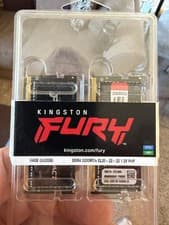 KINGSTON FURY IMPACT 64GB (2 x 32GB) 260-Pin DDR4 3200 CL20 SO-DIMM LAPTOP KIT