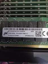 MICRON 32GB 2RX4 PC4-2933Y DDR4 SERVER MEMORY MTA36ASF4G72PZ-2G9E2 