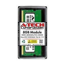 A-Tech 8GB RAM Replacement for CT8G48C40S5 | DDR5 4800MHz PC5-38400 CL40 SODI...