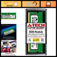 8GB DDR5 4800MHz RAM Upgrade | PC5-38400 CL40 SODIMM 262-Pin Laptop Memory Modul