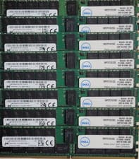 Lot of 8 Micron 32GB DDR4-2400 PC4-19200 ECC RDIMM RAM MTA36ASF4G72PZ-2G3A1