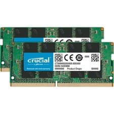 Crucial 32GB [2 x 16GB] DDR4 SDRAM Memory Kit (ct2k16g4sfra32a)