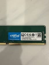 Crucial Micron 8GB DDR4 3200 PC-25600 288-Pin Desktop Memory CT8G4DFRA32A.C8FP