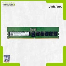 MTC20F1045S1RC48BA2 Micron 32GB PC5-38400 DDR5-4800MHZ ECC 1RX4 RDIMM Memory