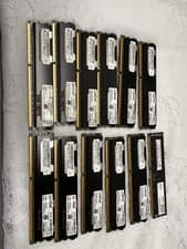 Lot of 12 Crucial Server Memory 16GB (1x16GB) RAM DDR3 .