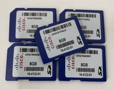 Lot of 5 - Cisco 8GB SD Cards Memory Computer Storage 16-4122-01 from UCS-E
