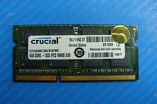 MacBook Pro A1286 Crucial 4Gb SO-DIMM Memory Ram ct51264bc1339.m16fmd