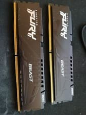 *new Kingston 32GB KF556C40BBK2-32 FURY Desktop DDR5-5600(2x16GB) *sealed**825*