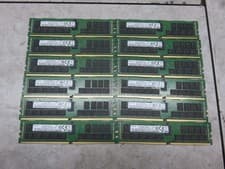 LOT OF 12 SAMSUNG M393A4K40CB2-CVFC0 K 32GB 2RX4 PC4-2933Y DDR4 ECC RDIMM RAM