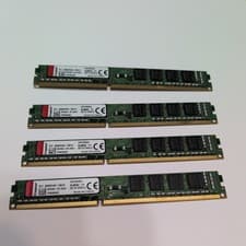Kingston 4GB Desktop RAM PC3-10600 KVR13N9S8/4 Quantity of 4