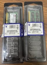 2 - Kingston ValueRAM 2 GB SO-DIMM 1066 MHz DDR3 Memory (KVR1066D3S7/2G)