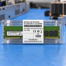 Micron 16GB DDR4 2666 2Rx8 ECC RDIMM Server RAM MTA18ASF2G72PDZ-2G6D1SK