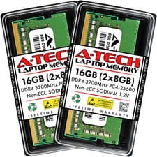 16GB (2X8Gb) RAM  for CT2K8G4SFRA32A | DDR4 3200Mhz PC4-25600 (PC4-3200AA) CL22 