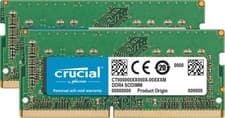 Crucial 32GB Kit (16GBx2), 260-pin (16GBx2) Dual Rank, Multicolor
