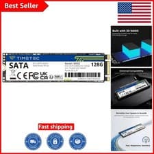 Ultra-Fast 128GB SATA III 6Gb/s M.2 SSD - Perfect for Gaming & Storage Needs