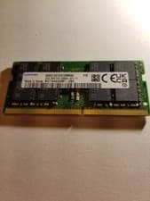 Samsung 32GB DDR4-3200 2Rx8 SODIMM Laptop RAM M471A4G43AB1-CWE PC4-3200AA