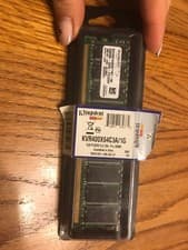 Kingston KVR400X64C3A/1G 1 GB PC3200 CL3 184- Pin DIMM  Ships N 24h