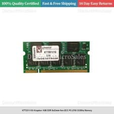 KTT3311/1G Kingston 1GB DDR SoDimm Non ECC PC-2700 333Mhz Memory