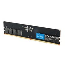 Crucial 16GB DDR5 RAM, 4800MHz CL40 Desktop Memory, UDIMM 16GB, Multicolor