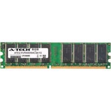 Kingston KVR400X64C3A/1G A-Tech Equivalent 1GB DDR 400 PC3200 Desktop Memory RAM