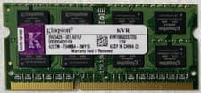 Two (2) - Kingston ValueRAM 2 GB SO-DIMM 1066 MHz DDR3 Memory (KVR1066D3S7/2G)