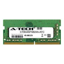 8GB DDR4 PC4-19200 SODIMM Replacement for Crucial CT8G4SFS824A Laptop Memory RAM