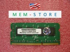 4GB DDR3 1333 MHz SODIMM CT51264BC1339 Compatible Replacement Memory