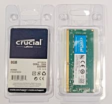 Crucial 8GB DDR4 2666MHz Laptop RAM SO-DIMM CT8G4SFS8266 PC4-21300 Brand New