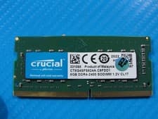 MSI 14 B11MO Crucial 8GB DDR4 2400 SODIMM Memory RAM CT8G4SFS824A.C8FDD1