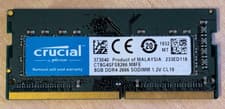 Crucial 8GB RAM DDR4.2666 2666MHz Laptop Ram CT8G4SFS8266.M8FD