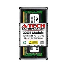 A-Tech 32GB RAM Replacement for Samsung M471A4G43MB1-CTD | DDR4 2666MHz PC4-2...