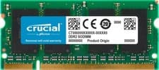 Crucial CT25664AC800 2GB DDR2-800Mhz PC2-6400 SODIMM Laptop Memory RAM