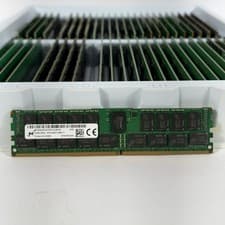 Micron 32GB DDR4 2400 PC4-19200 ECC RDIMM 2Rx4 Server RAM MTA36ASF4G72PZ-2G3B1