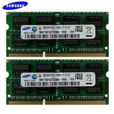 SAMSUNG DDR3L 1600MHz 16GB (2 x 8GB)  PC3L-12800 2Rx8 Laptop Memory SODIMM RAM