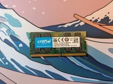 DDR4 8GB RAM Crucial 2666MHz PC4-21300 SODIMM Laptop Memory (CT8G4SFRA266) 1x8gb