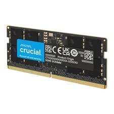 Crucial 32GB DDR5 5600MHz Laptop RAM SODIMM 262-Pin Memory CT32G56C46S5