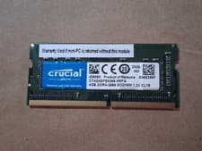 Crucial DDR4 2666 MHz SO-DIMM Memory Module CT4G4SFS8266