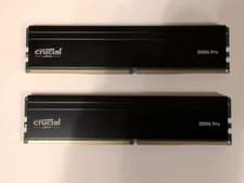Crucial Pro 64GB (2x32GB) DDR4-3200 Desktop RAM Kit CP2K32G4DFRA32A