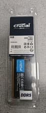 8GB Crucial DDR5 4800MHz PC5-38400 CL40 Single Memory Module