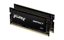 HyperX FURY Impact 64GB (2 x 32GB) DDR4 SDRAM Memory Kit (kf432s20ibk2/64)