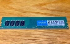 Crucial 4GB DDR4 2133 MHz PC4-17000 1Rx8 DIMM Desktop Memory RAM (CT4G4DFS8213)