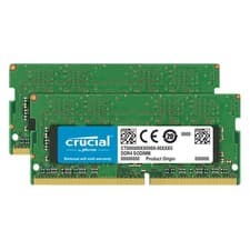 Crucial 64GB (2x32GB) DDR4 3200MHz CL22 SODIMM Memory Module Kit