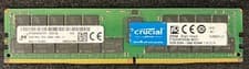 Micron 32GB PC4-2666V RB2 ECC RDIMM Server RAM MTA36ASF4G72PZ-2G6D1QG